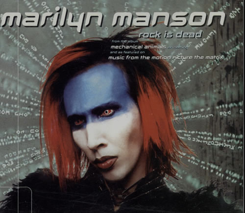 Marilyn Manson Rock Is Dead UK CD single (CD5 / 5
